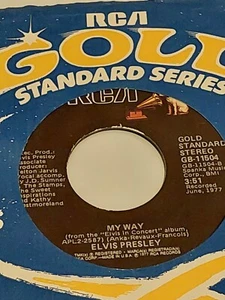 Elvis Presley - My Way/ Way Down 45.  *1976*  RCA # GB-11504 (Stereo) - Picture 1 of 2