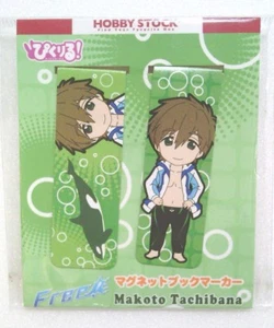 magnet clip bookmark set Free Iwatobi Swim Club anime Tachibana Makoto - Picture 1 of 3