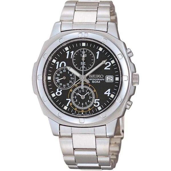 Seiko Men's Black Watch - SND195P