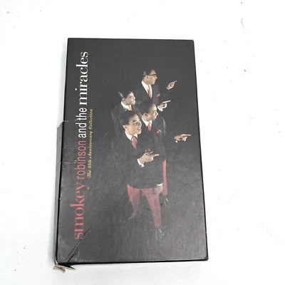 SMOKEY ROBINSON AND THE MIRACLE 35TH ANNIVERSARY COLLECTION 4 CASSETTE BOX SET - Image 1 of 4