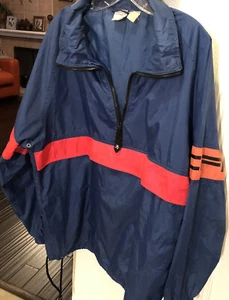 Vintage Ocean Pacific Windbreaker Jacket Mens XLarge Color blue Op 1/2 Zip - Picture 1 of 15