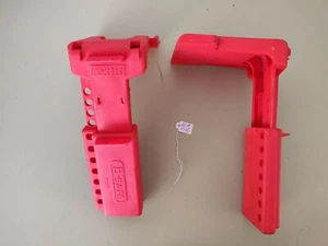 Lote de 2 Bloqueos de Válvula North B-Safe B502 Rojo - Nuevo - Imagen 1 de 4