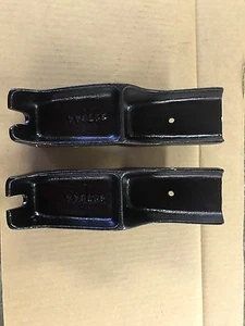 1973 1974 CORVETTE FRONT BUMPER INNER SUPPORT BRACKETS - Bild 1 von 3