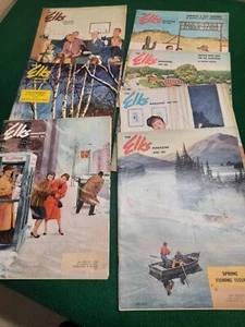 7 Lot Vintage The Elks Magazines 1961  Collectibles Nice Jan-July - Picture 1 of 8