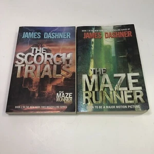 The Maze Runner & The Scorch Trials Softcover Books James Dashner - Picture 1 of 6