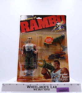 Sergeant Havoc Rambo Force of Freedom 1985 Coleco Vintage Figure NEW SEALED - Picture 1 of 4