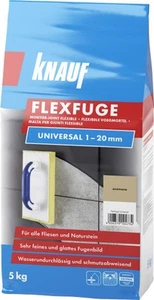 Knauf Fugenmörtel Flexfuge Universal 1 - 20 mm anemone 5 kg - Bild 1 von 5