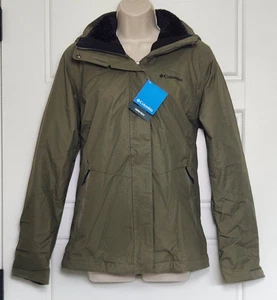 NWT Columbia M Bugaboo II Fleece Interchange Jacket Omni-Tech Stone Green $210 - Picture 1 of 7
