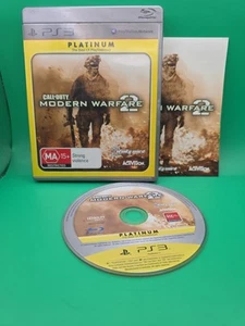 Call Of Duty: Modern Warfare 2 (Sony PlayStation 3, 2009) PS3 - W Manual VGC - Foto 1 di 3