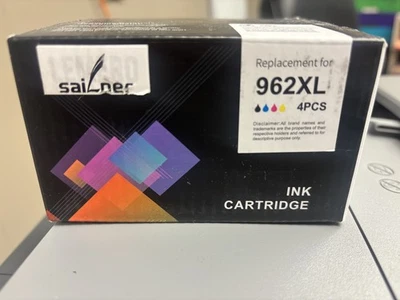 4PK 962XL Ink Cartridges for HP Officejet Pro 9010 9015 9018 9020 9025 Printers - Image 1 of 2