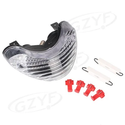 Señales de giro de luz trasera LED transparentes para Suzuki SV650 99-03 TL1000S TL1000R Foto 1 de 4