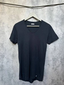 Orlebar Brown Tailored Fit V-Neck T-Shirt Short Sleeve Navy Men's Size Medium - Picture 1 of 11