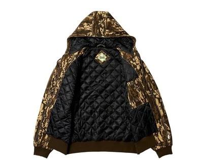 CHAQUETA DE TRABAJO CON CAPUCHA PALACE HARDWARE Camuflada Talla XL Algodón Lona Acolchada Foto 1 de 4