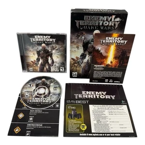 Enemy Territory Quake Wars PC Game CIB Complete W/ Manual & Inserts Tested Works - Picture 1 of 16