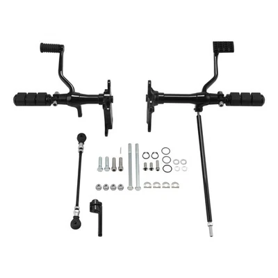 Controles delanteros estriberas aptas para Harley Sportster XLH883 XLH1200 1991-2003 Foto 1 de 4