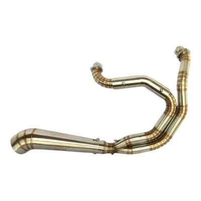 Sistema de exaustão completo compatível com Harley DYNA FXD/STREET BOB/STURGIS | Controle médio - Imagem 1 de 4