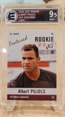 TARJETA DE NOVATO ALBERT PUJOLS 1999 Just Menors Destacada Calificación 9.5 COMO NUEVA ⚾️⚾️🔥🔥!!! Foto 1 de 4