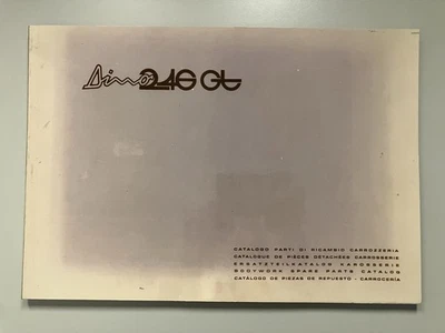 Ferrari Dino 246 GT | Scaglietti Ersatzteilkatalog Karosserie | 1970-1971 - Bild 1 von 4