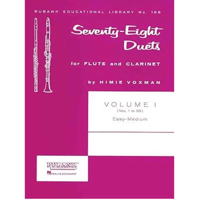 78 Duets For Flute And Clarinet, Volume 1 - Easy To Medium (No. 1-55) - Image 1 of 3