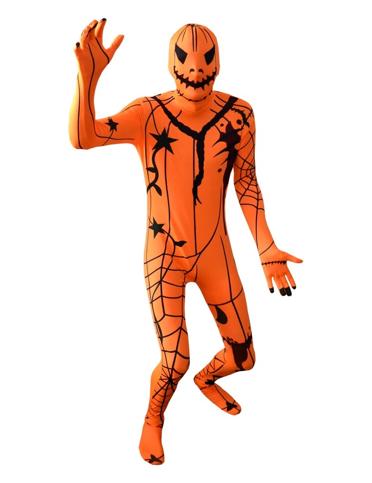 NEW ZENTAI SUIT-FULL BODY STRETCH FABRIC COSTUME-ALTSKIN-RED BLUE GREEN BLACK - Image 1 of 1