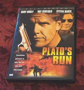 Platos Run (DVD, 1998) - Gary Busey Plays An Ex-Navy Seal 90s Action Thriller - Picture 1 of 5