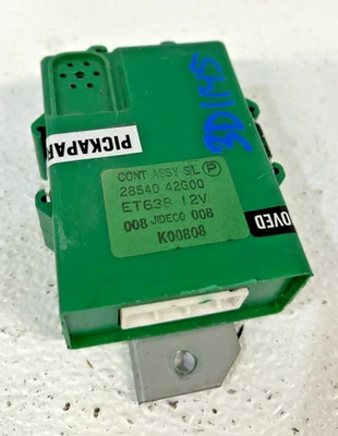 Nissan D21 1990-1993 carrocería dura 2,4 L control de bloqueo de cambio 28540 42G00 OEM con garantía Foto 1 de 3