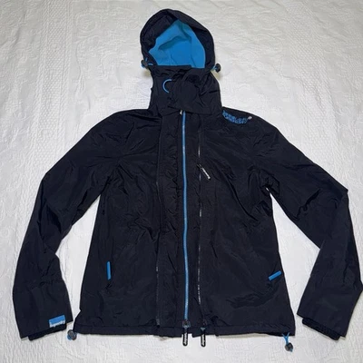 Superdry Chaqueta Japan Professional The Windcheater Negra Cremallera Completa Para Mujer MEDIANA Foto 1 de 4