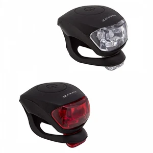 SUNLITE HL-L210/TL-L210 Griplite Black Front + Rear Bicycle Safety Light Set - Picture 1 of 1