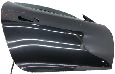 2015-2019 JAGUAR F-TYPE OEM RIGHT DOOR ASSEMBLY - STRATUS GREY (LNL) - Image 1 of 4