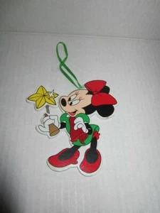 Vintage Rare Kurt S Alder Minnie Mouse holding a Star wooden Christmas holiday o - Bild 1 von 2