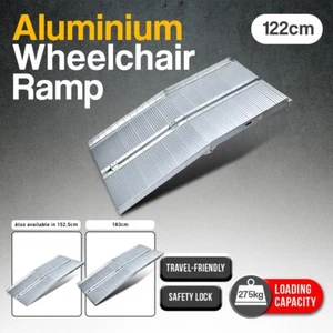 High-Grip Aluminium Portable Wheelchair Ramp 4ft - Picture 1 of 1