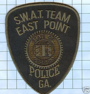 Polizei Patch - Georgia - S.W.A.T. Team East Point - Bild 1 von 1