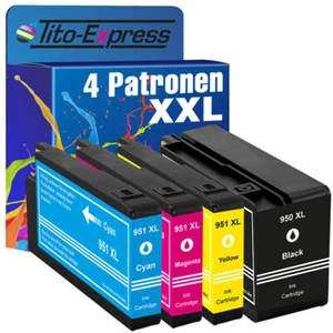 Tintenpatronen für HP 950/951 OfficeJet Pro 8610 e-All-in-One 8616 8100 8620 - Bild 1 von 18