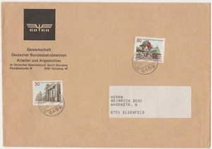 Cubierta Alemania Berlín, 1986. Nuremberg a Elsenfeld. Anuncios de artesanía GDBA - Imagen 1 de 2