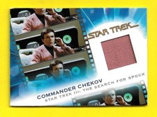 2007 The Complete Star Trek Movies Costume MC13 Lt. Chekov #629/1701
