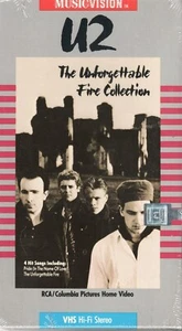 U2 The Unforgettable Fire Collection (*) BRAND NEW VHS - Imagen 1 de 2