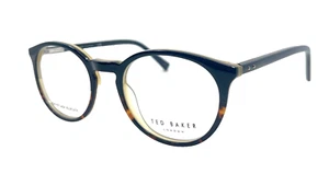 AUTHENTIC & NEW - TED BAKER - B895 BLK 48/19/140 - BLACK - EYEGLASSES & CASE - Picture 1 of 2