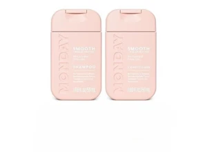 Monday Haircare Smooth Shampoo & Conditioner Travel Pack 1.6 floz ea - Picture 1 of 8