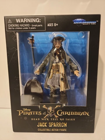 Diamond Select POTC Jack Sparrow Dead Men Figure, new walgreens exclusive Cover