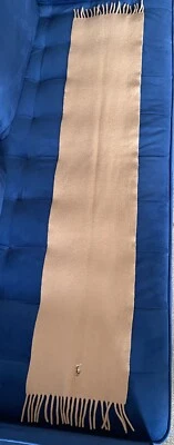 ¡Bufanda de lana marrón Polo Ralph Lauren vintage para hombre! Foto 1 de 4