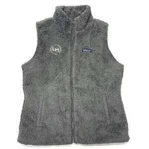 Patagonia Los Gatos Sherpa Fleece Full Zip Weste Damen XL grau 25216 Jacke - Bild 1 von 9
