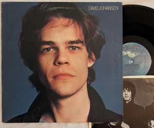 David Johansen ST LP Blue Sky AL34296 gold-stamped promo NEW YORK DOLLS ed1 1978 - Imagen 1 de 7