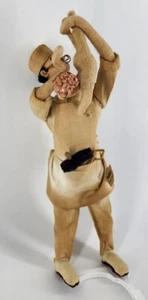 Muñeca Roldan Klumpe Baby Doctor tela de fieltro hecha en Barcelona España con media etiqueta - Imagen 1 de 18