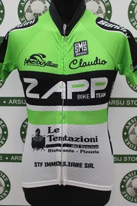 maglia ciclismo SANTINI TG M E387 bike shirt maillot trikot jersey - Imagen 1 de 2