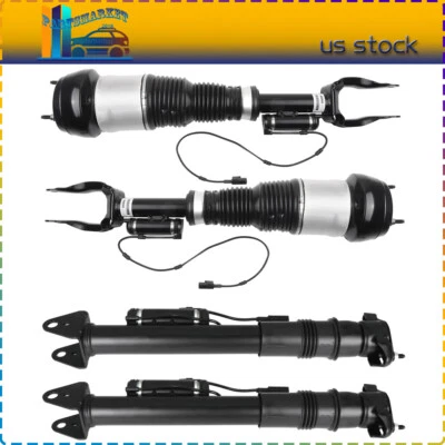 4 Front Rear Air Suspension Struts w/ADS For Mercedes W166 ML350 500 X166 GL450 - Image 1 of 4