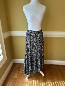 Scotch & Soda Black Asymmetric Tiered Skirt NWT Size Medium - Picture 1 of 7