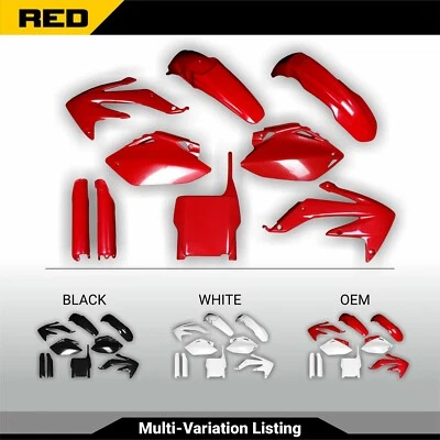 Honda CRF250R 2006-2007 Motocross Plastic body kit + Fork guards - Изображение 1 из 4