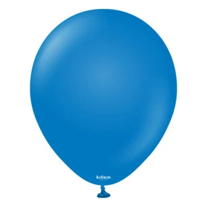 KALISAN Standard BLUE Latex Helium Balloons Party 12 inch Decorations - Picture 1 of 2