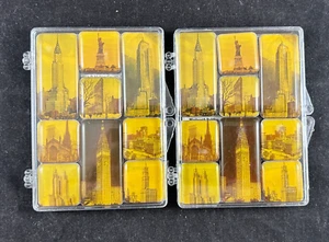 2005 NEW YORK POSTCARDS MUSEUM MAGNETS METROPOLITAN MUSEUM OF ART 2 SET LOT - Picture 1 of 4