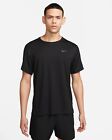 T-shirt d'entraînement noir léger Nike Running Dri-Fit pour homme taille XL